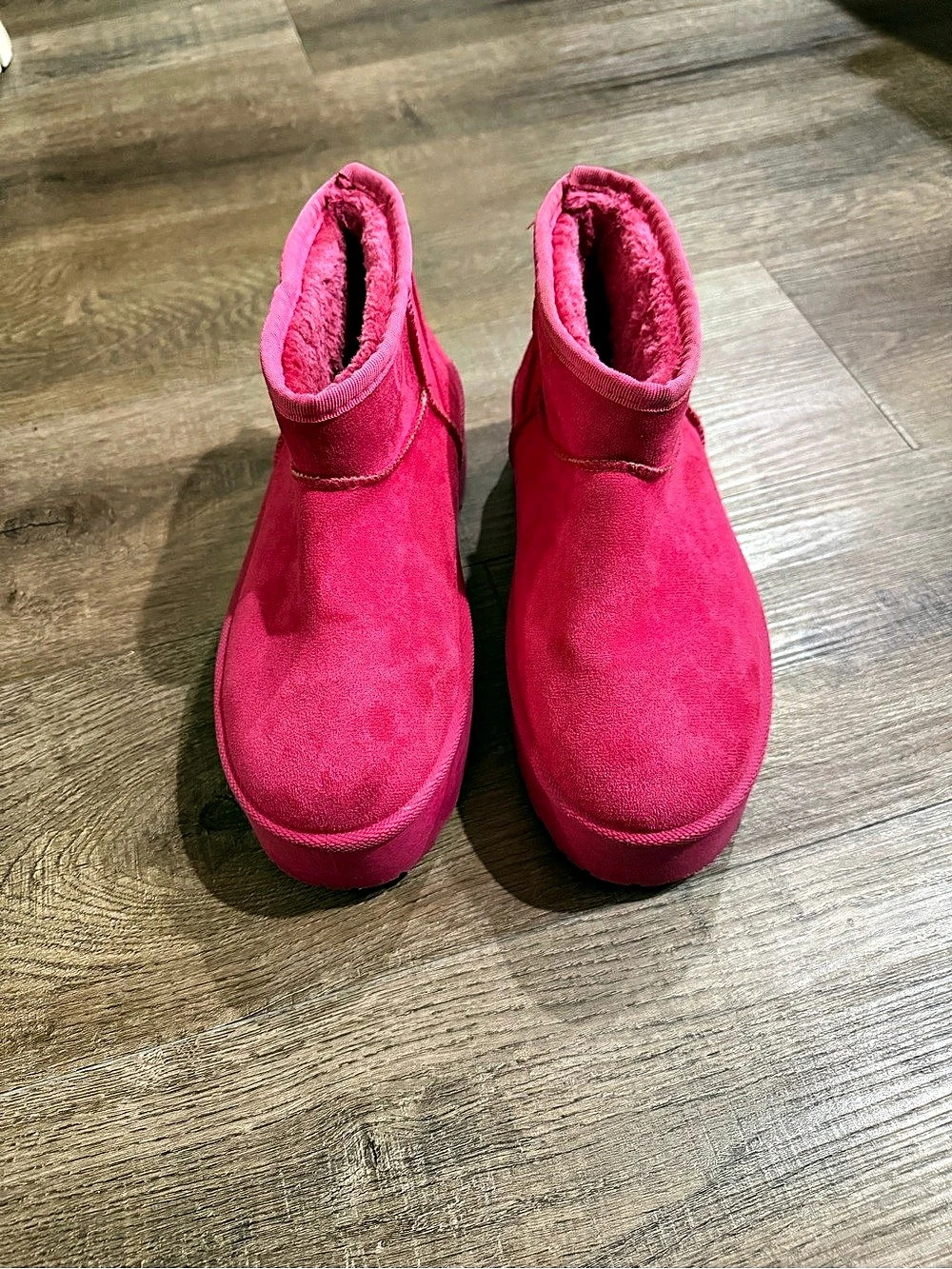 UGG Classic Ultra Mini Platform Pink Boots